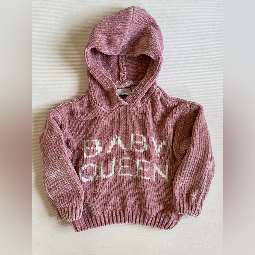 Baby queen Zara knitwear, 3T, cozy and comfy, gently worn